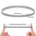 Buy Sularpek 6-Piece Elastic Hair Bands for Men & Women - Non-Slip Sports Headbands for Yoga Football & Jogging - Buy Online on GoSupps.com