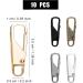 Kinbom 10-Piece Metal Zipper Repair Kit & Replacement Pull Tabs - Premium Zipper Solutions for Jackets Coats Shoes & Backpacks (5 Colors) - Buy Online on GoSupps.com