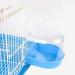 Balacoo Caged Bird Bath Bird Cage Parrot Supplies Bathing Tub for Small Brids Canary Budgerigar Cockatiel Lovebird - Buy Online on GoSupps.com