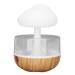 Rain cloud humidifier water drops mushroom 7 colors water drops sound essential oil diffuser USB night light aromatherapy rain cloud diffuser for relaxing mood