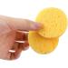 50 Count Facial Sponge Thicker Compressed Natural Cellulose Face Sponge Reusable Cleaning Sponge Pads for Facial Cleansing Exfoliating Mask Facial SPA Massage Makeup Removal Yellow - Buy Online on GoSupps.com