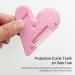 Buy Portable Pubic Hair Trimmer for Women - Heart-Shaped Intimate Shaping Tool for Kids Women & Girls (Red) | Fast International Shipping - Buy Online on GoSupps.com