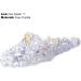 Worparsen Nail Pen Holder Assorted Sparkling Pencil Organizer -deformed Transparent - Buy Online on GoSupps.com
