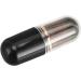 Black Capsule Cosmetic Brush Kit Synthetic Fibre Pink Blue White Round Base Shape Makeup Brush - Buy Online on GoSupps.com