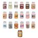 Mesmerising Large Size Highly Scented Candles | Home Decor | Aromatherapy | Meditation | Long Lasting | Natural Flavours | Refreshing Scents | Stylish Packaging (Assorted - Pack of 6)