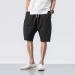 Men's Golf Shorts - Casual Cotton Linen Bloomers for Yoga - Black XL - Buy Online on GoSupps.com