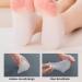 Invisible Height Increase Silicone Heel Insoles - 1.8in/4.5cm Lift Inserts for Men & Women - Buy Online on GoSupps.com