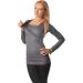 Purpless Maternity 2in1 Pregnancy Nursing Top - Long Sleeve Blouse for Pregnant Women - Buy Online on GoSupps.com