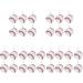 ABOOFAN 15 Pairs Baseball Earrings Dangle Earrings Sports Game Earrings Statement Earrings for Women Earrings for Women Trendy Football Gifts Female Earrings Volleyball Fan Leather Lovers