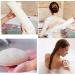 4 PCS Exfoliating Loofah Back Scrubber Set - Natural Luffa Bath Sponge for Shower, Body and Face Wash - Men and Women - Buy Online on GoSupps.com