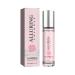 Rose Pheromone Perfume Box Rose Roll on Pheromone Perfume Women Pheromone Perfume Perfume for Men Rose Scented Perfume Long Lasting 0.34 Fl Oz (Pack of 1) Pink