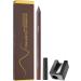 Eyeliner | Smudge-proof gel eyeliner with sharpener - Long-lasting smudge-proof smoothing line for everyday makeup for women - Buy Online on GoSupps.com