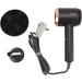 Negative Ion Blow Dryer High Toughness ABS Portable Hair Dryer Side Air Inlet Intelligent Temperature Control Quiet Non Slip for Travel (US Plug 110V) - Buy Online on GoSupps.com