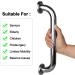 2 Pack Shower Grab Bar Chrome Stainless Steel Bathroom Grab Bar Shower Handle Bathroom Balance Bar Safety Hand Rail Support - Handicap Elderly Injury Senior Assist Bath Handle (12 Inch) - Buy Online on GoSupps.com
