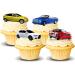 24x Pre-cut Cars Vehicles Transport Edible Thick Wafer Card Standing Cupcake Toppers Birthday Party Cake Decorations - Buy Online on GoSupps.com