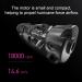 Fast Drying Blow Dryer Grey 1200W Hair Dryer for Home - Buy Online on GoSupps.com