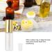 45pcs Mini Refillable Lip Gloss Tubes - 1.2ml Gold Lipstick Bottle Containers for Travel & DIY - Buy Online on GoSupps.com