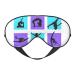 Gymnastics Game Print Unisex Sleeping Eye Mask Soft Comfortable Light-Blocking Eye Mask