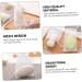 Healeved 150 Pcs Soap Bag Foam Net Soap Mesh Soap Saver Bag Soap Net Holder Soap Drying Bags Pe White 12X9CMx3pcs Whitex3pcs - Buy Online on GoSupps.com
