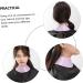 Ipetboom Scarf Hair Cut Cape Fox Ears Headband Collar Stays for Men Hair Cutting Guide Collar Cutting Collar for Hairstylist Mens Apron Mens Overalls Cape for Hair Cutting Purple 29x29cm - Buy Online on GoSupps.com