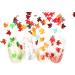 Autumn Nails Glitter Sequin - 12 Colors 3D Holographic Nail Decoration with Maple Leaf Gold Stickers | Sparkle Your Nails this Fall - Buy Online on GoSupps.com
