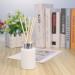 Hejo 100ml White Glass Diffuser Bottles - 4 Pack with Silver Caps & 100 Rattan Sticks for DIY Room Fragrance - Perfect for Home D cor & Gifts - Buy Online on GoSupps.com