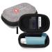 Ynpuz Asthma Inhaler Case Inhaler Holder Case Storage and Travel Inhaler Case for Adults and Kids Inhaler Holder Keychain CASE ONLY (Grey)