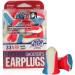 Howard Leight Super Leight USA Disposable Foam Shooting Earplugs - 10 Pairs | Red/White/Blue | International Shipping - Buy Online on GoSupps.com