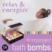 Chic Luxury Bath Bomb Set - 12 Scented Fizzy Spa Balls for Relaxation & Energy | Moisturizing Shea Butter | Pretty Pastel Variety Pack - Buy Online on GoSupps.com