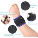 Wrist Brace Compression Support Strap for Men, Women, Youth, and Elderly - Adjustable Sports Wristband (Pink) - Buy Online on GoSupps.com