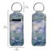 3 PCS Monet Water Lily 3D Printed Chapstick Holder Keychain Clip-on Sleeve | Lip Balm & Lipstick Pouch - Buy Online on GoSupps.com