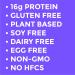 Munk Pack Double Dark Chocolate Protein Cookies - 18g Protein, Soft Baked, Vegan, Gluten Dairy Soy Free (12 pack) - Buy Online on GoSupps.com