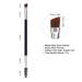 Duo Eyebrow Brush Set - Angled Brush, Spoolie Brush, Eyelash Comb - 20 Pack - Buy Online on GoSupps.com