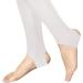Women's White Golf Sun Protection Compression Leggings | Soft & Stylish - Buy Online on GoSupps.com