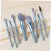 Healeved 8pcs Cosmetics Brush Eyeshadow Makeup Brushes Professional Makeup Brush Cosmetic Eye 14x1x1cm Blue - Buy Online on GoSupps.com
