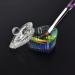 Rainbow Glass Crystal Acrylic Dappen Dish with Lid - Heart Shape | Nail Tool for Acrylic Powder Monomer | HJ-NAPB019-Heart - Buy Online on GoSupps.com