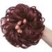 PORSMEER 2-Pack Curly Wavy Messy Hair Bun Extensions for Women - Red - Buy Online on GoSupps.com