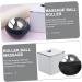 Buy Minkissy 304 Stainless Steel Ice Massage Ball - Cold Compress Roller for Muscle Relief | Removable Ice Wave Ball | ABS-Free Metal Tool - Buy Online on GoSupps.com