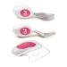 Doddl Cutlery Set Toddler Self Feeding Cutlery Spoon Fork & Knife 12months+ (Magenta)