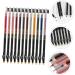 Beavorty 12pcs Lip Liner Eyeliner Eyebrow Pencil Black Makeup Lip Liner Makeup Pencil Natural Accessories - Buy Online on GoSupps.com