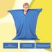 Sensory Sock (Medium 47''L X 27''W) - Special Supplies Body Sock for Stress Relief - Self-Calming Full-Body Wrap - Blue - Buy Online on GoSupps.com