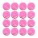 Minkissy glue holder 20 pieces disposable eyelash adhesive holder transparent plastic eyelash loss