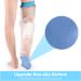 Adult Waterproof Leg Cast Protector | Non-slip Shower Cover for Broken Thighs, Knees, and Feet | Reusable Leg Cast Bag for Bandage/Plaster | Keep Cast Dry - Large Size - Buy Online on GoSupps.com
