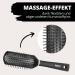 Parsa Beauty Trend Line Long Narrow Hairbrush (Black) - All-Round Daily Styling Brush with Plastic Pins - Tangle-Free Hair Brush - Buy Online on GoSupps.com
