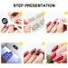 1440 Pieces 6 Sizes Crystal Rhinestones Nail Design Crystal Rhinestones Nail Art Rhinestones Transparent Rhinestones with Tweezers and Storage Boxes for Nail Clothing DIY - Buy Online on GoSupps.com