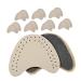 8 Pairs Forefoot Stickers Foot Protection Insoles - Shoes Pad Non-Slip Shoe Pads Non-Slip Shoe Sole Cushion Noise Reduction Sole Cushion Half Foot Pads Non-Slip Sole Pads