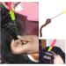 Latch Hook Crochet Needle + 30 Dreadlocks Hair Rings Set for Braiding - Silver & Gold Metal Hair Decoration Accessories - 32PCS - Buy Online on GoSupps.com