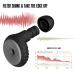 BNU Ear Plugs for Concerts & Work - 2 Pairs Noise Cancelling 25-35dB Reusable High Fidelity Earplugs with Silicone & Foam Tips S/M/L - Buy Online on GoSupps.com
