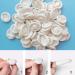 ZHIYE Latex Finger Cot 150pcs - Anti-Static Finger Covers for Protection - Disposable Finger Gloves for Keeping Dressings Dry and Clean - White - Buy Online on GoSupps.com