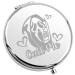 TIIMG Funny Ghostface Inspired Gift Humor Halloween Call Me Compact Mirror Horror Movie Characters Lover Gift (Call Me Mirror)